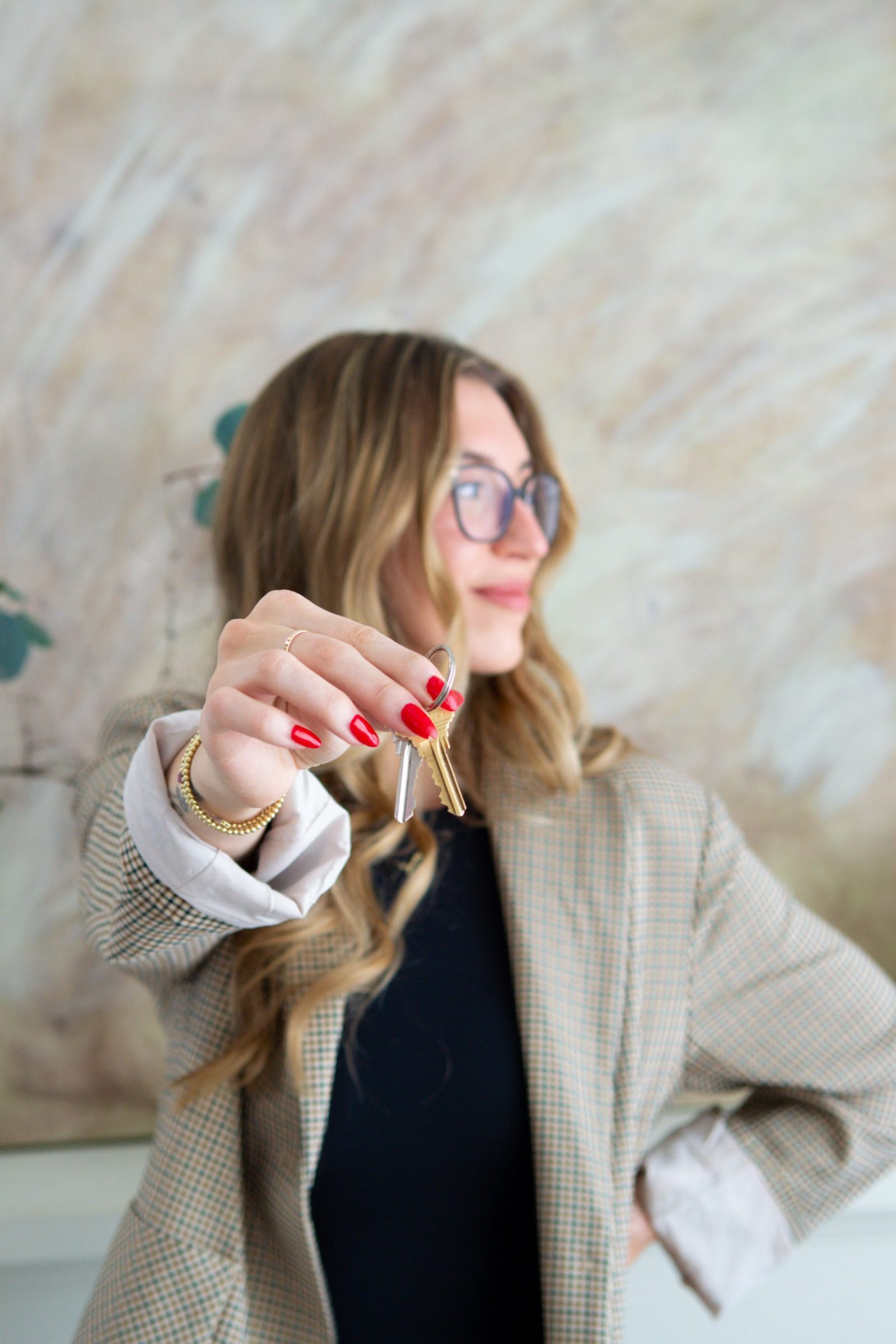 Brooklyn holding house keys